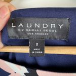 Laundry by Shelli Segal  Floral‎ Ruffle Flounce Hem Dress Size 2 Tropical Office Photo 4