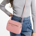 Michael Kors MICHAEL Jet Set Large Saffiano Leather Crossbody Bag Primrose NWT Photo 3