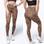 Balance Athletica NWOT  Ascend Pant in King Cheetah Size Small Orange Black Photo 1