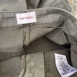 Driftwood Pants Womens Size XS Green Embroidered NWT Utility Straight Leg Photo 2