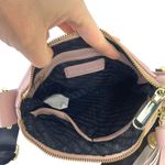 Steve Madden Bglamm Logo Embossed Blush Pink Crossbody Shoulder Bag tassel Photo 14