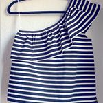 J.Crew One Shoulder Ruffle Top Photo 4