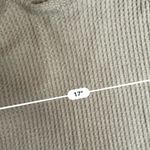 American Eagle  Soft & Sexy Plush Waffle Knit Olive Green Tee Photo 2