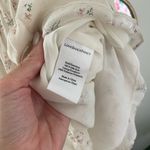 Love Shack Fancy  CATA  Tiered Mini Dress SILK SHEER Size M Photo 2