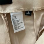 Alex Marie Women's Dressy Wide Leg Cropped Ankle Pant In Crème Khaki Size 8 Photo 6