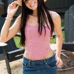 Edikted Denim Mini Skirt Photo 3