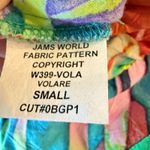 Jams World Ci Ci Dress Volare Sleeveless Tropical Floral Bright Beachy US Made S Photo 4