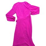 Tyche Vibrant Pink  Wrap Dress Photo 1