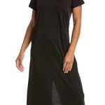 ATM made in Peru super cute jersey pocket shirt dress Black Size XS Photo 0