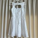 Francesca's Francesca’s Miami NWT white heart cutout dress Photo 1