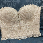 Badgley Mischka  Ivory Bridal corset size 4 Photo 0