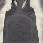 Athleta Momentum Seamless Heather Tank Charcoal Grey Heather Photo 3