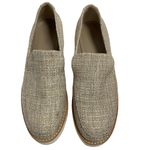 Vince Cream Zeta Raffia Woven Slide On Loafer Platform Sneakers Size 7.5 M Photo 8