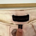 House of Harlow  1960 Womens Cream Jeans Size 28 Straight High Rise Photo 5