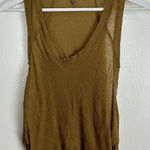 Free People Workout Coverup Tank in Olive Green Size X-Small Photo 0