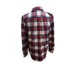 Loft  Plaid Button-Down Shirt‎ Cozy Flannel Long Sleeve Women's Top Photo 4