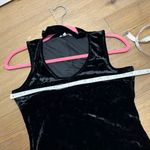 Candie's Small crushed velvet choker sleeveless top Photo 5