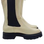Kurt Geiger London STINT Cream Platform Tall Chelsea Knee Boots Size EUR 42 Photo 11