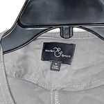 Market & Spruce  Womens Jacket Size‎ Small Gray Snap Front Roll Up Sleeves Photo 3