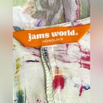 Jams World  Dress Color Dance Abstract Print 100% Rayon Sleeveless Resort Wear M‎ Photo 7