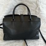 Coach Mercer Bag Satchel 30 in Canyon Quilt Denim Blue Black Shoulder Photo 7