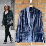 Majorelle  Karina Velvet Oversized Blazer medium Photo 0