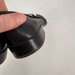 Louise et Cie Bayne Womens Leather Slip On Round Toe Loafer Shoes Black Size 8.5 Photo 5