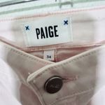 Paige NEW Hoxton Slim Crop Jean Vintage Pink Distressed Size 34 5 Pocket $235 Photo 5