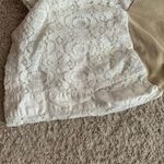 Motherhood Maternity Cream Lace Shorts Photo 2