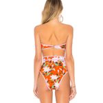 Diane Von Furstenberg  Cheeky High-Waist Floral-Print Swim Bikini Bottoms Small Photo 1