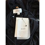 ALC Frank Anya Ruched Bead Embellished Mini Dress Black Womens Size XS Photo 11