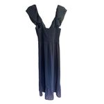 Lila Rose Lily Rose Low V - On Off Shoulder Black Dress Sz M NWT Photo 1