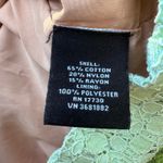 Victoria Beckham Target Lace Dress Women's Medium Blue Long Sleeve Modest Lined Photo 8