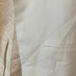 Zadig & Voltaire Volly Frange Ivory Open Front Blazer Jacket Size 36 Photo 7