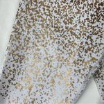 Zyia  Active women's size 6 / 8 Stay Gold light n tight white splatter Lulu gym Photo 7