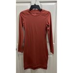Buffbunny  Fall in Love Bodycon Dress Cinnamon Size Large Ultra Stretchy Classic Photo 3