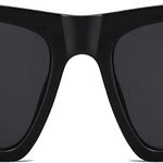 Oversized Square Cateye Polarized Sunglasses for Women Men Big Trendy Sunnies  Photo 2