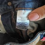 Aeropostale Super High Rise MIDI Distressed Denim Shirts Photo 5