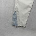Moussy Vintage White Wash Denim Jeans Frayed Hem Made in Japan Size 25 Photo 5