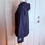 New Balance Lined Dark Blue Hooded Wind & Water Resistant Jacket size M NWT Photo 3