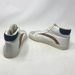 Madewell  Sidewalk High-Top Sneakers‎ Colorblock Leather White Brown Size US 9 Photo 8