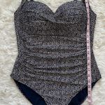 One Piece Nip Tuck Swim Nautical Foil Joanne Swimsuit Tummy Control Navy 10 Photo 12