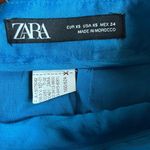 ZARA tiered ruffle satin skirt Photo 3