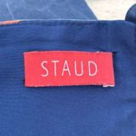 STAUD Freddie square neck tie back crop top size XS extra small Photo 4