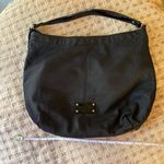 Kate Spade  Elegant Black Fabric Shoulder Hobo Bag Photo 0