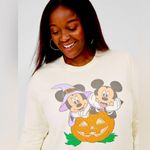 Lane Bryant Disney Mickey&Minnie Rhinestone Pumpkin Graphic Sweatshirt 30/32 NWT Photo 3
