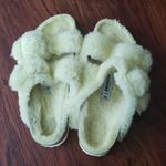 Birkenstock  Yellow Big Buckle Chic Feminine Y2K Shearling Sandals Size 38 Narrow Photo 2