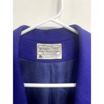 Pendleton Vintage 80's Women's Purple 100% Wool Blazer Size 12 Career Office Photo 3