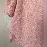 Victoria's Secret Sleepshirt/Gown PINK/PURPLE/YELLOW/WHITE Floral TWILL sz XS Photo 7