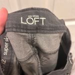 Loft  Ann Taylor Womens Super Skinny Jeans Size 31/12‎ Gray Denim Casual Photo 6